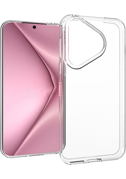 Huawei Pura 70 Tpu Arka Kılıf Ultra Ince Şeffaf Telefon Kılıfı Büyük Lens Deliği ile (Yurt Dışından)