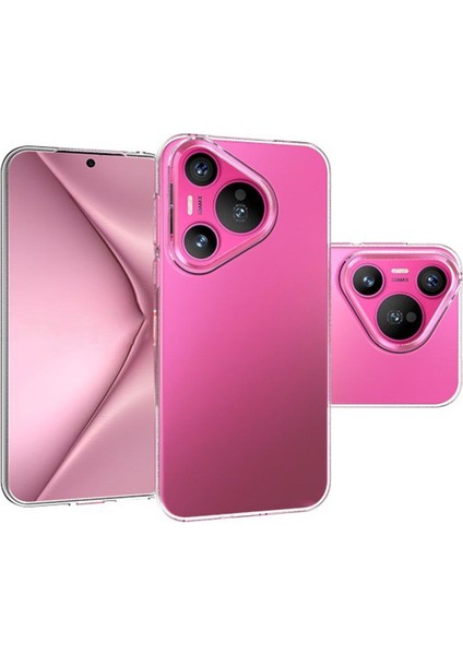 Huawei Pura 70 Tpu Arka Kılıf Ultra Ince Şeffaf Telefon Kılıfı Büyük Lens Deliği ile (Yurt Dışından) indirimleri