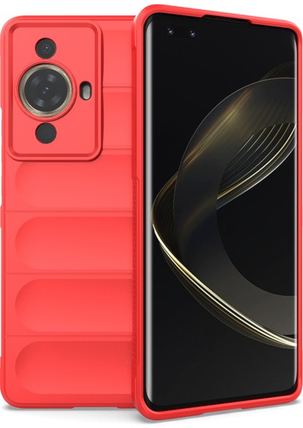 Huawei Nova 11 Pro/nova 11 Ultra Tpu Koruyucu Kılıf Kamera Koruma Telefon Kılıfı-Kırmızı (Yurt Dışından)