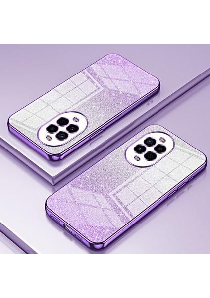 Huawei Nova 13 Pro 5g Kılıf Galvanik Degrade Parıltılı Tpu Telefon Kılıfı-Mor (Yurt Dışından) indirimleri