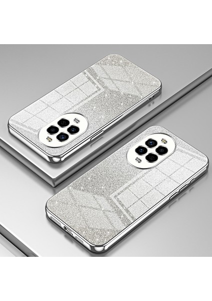 Huawei Nova 13 Pro 5g Kılıf Galvanik Degrade Parıltılı Tpu Telefon Kılıfı-Gümüş (Yurt Dışından) indirimleri