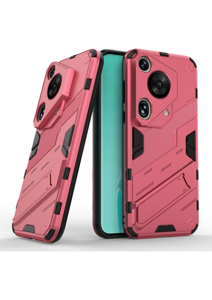 Huawei Pura 70 Ultra Koruyucu Kılıf Kickstand Pc+Tpu Telefon Kılıfı-Gül (Yurt Dışından) fiyatları