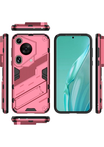 Huawei Pura 70 Ultra Koruyucu Kılıf Kickstand Pc+Tpu Telefon Kılıfı-Gül (Yurt Dışından) indirimleri