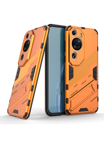 Huawei P60 Art Pc+Tpu Defender Telefon Kılıfı Kickstand Darbeye Dayanıklı Kapak-Turuncu (Yurt Dışından) indirimleri