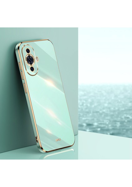 Huawei Nova 11/nova 12S 4g/nova 12 Lite 4g Için Xınlı Düşmeye Karşı Telefon Kılıfı, Elektrokaplamalı Hassas Lens Kesikli Tpu Kapak-Camgöbeği (Yurt Dışından) fiyatları