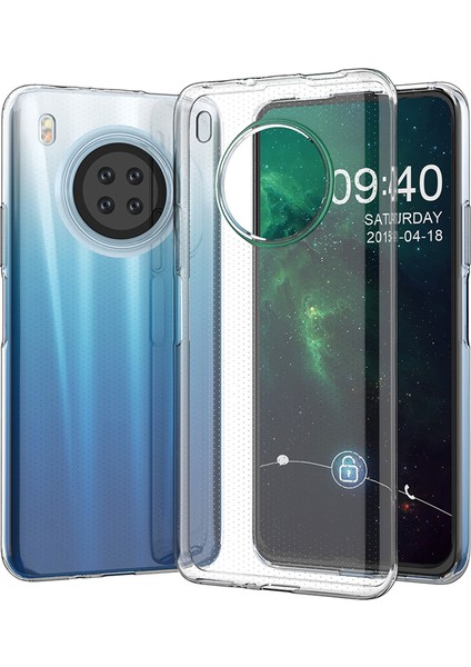 Huawei Y9A Anti-Düşme Şeffaf Yumuşak Tpu Telefon Arka Kapağı Için Sararmayan Cep Telefonu Kılıfı (Yurt Dışından)