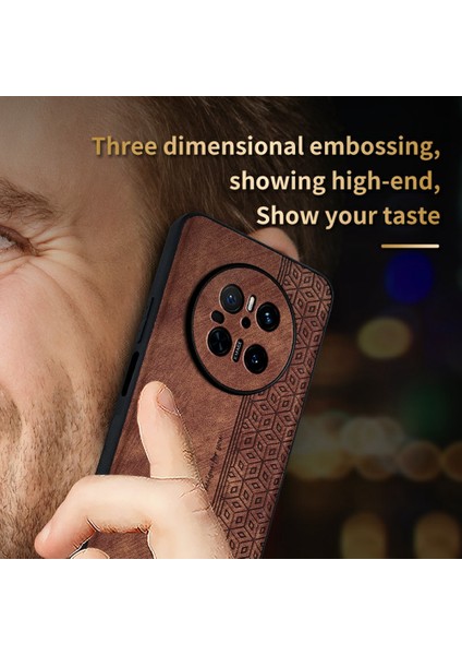 Azns Huawei Mate 70 Kılıf Koruyucu Pu Deri Kaplı Tpu Telefon Kabuğu-Yeşil (Yurt Dışından) fırsatları