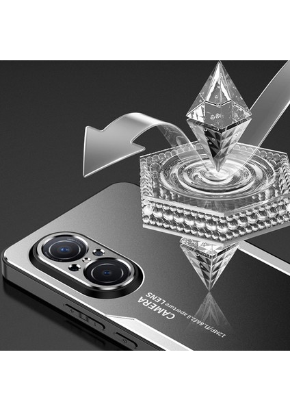 Huawei Nova 9 Se/nova 9 Se 5g Alüminyum Alaşımlı Kılıf Hava Yastığı Korumalı Telefon Koruyucu Kılıf-Mavi (Yurt Dışından) modelleri