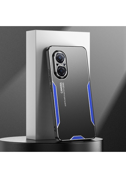 Huawei Nova 9 Se/nova 9 Se 5g Alüminyum Alaşımlı Kılıf Hava Yastığı Korumalı Telefon Koruyucu Kılıf-Mavi (Yurt Dışından) indirimleri
