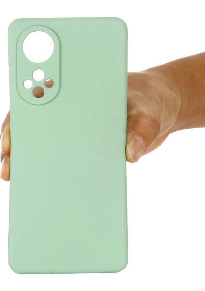 Huawei Nova 9 Pro/honor 50 Pro-Yeşil Için Kayışlı Yumuşak Sıvı Silikon Ince Uyumlu Mikrofiber Astarlı Koruyucu Telefon Kılıfı (Yurt Dışından) indirimleri