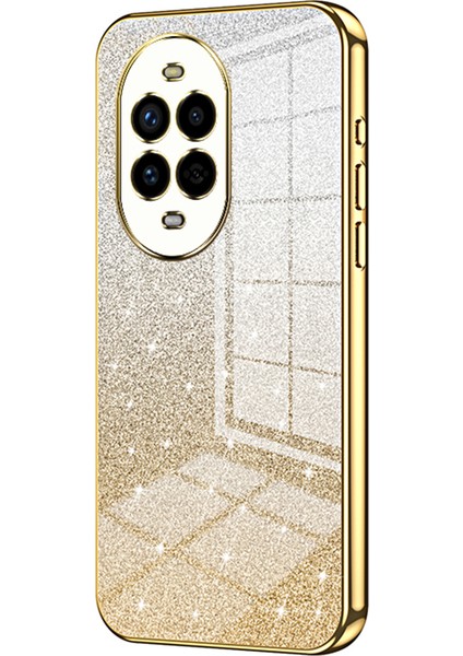 Huawei Nova 13 Pro 5g Kılıf Galvanik Degrade Parıltılı Tpu Telefon Kılıfı-Altın (Yurt Dışından)