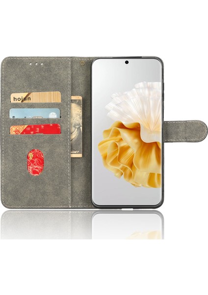 Huawei P60/P60 Pro Için Çarpışma Önleyici Stand Kılıfı Rfıd Engelleme Cüzdan Deri Kılıf Kayışlı-Mor (Yurt Dışından) fırsatları