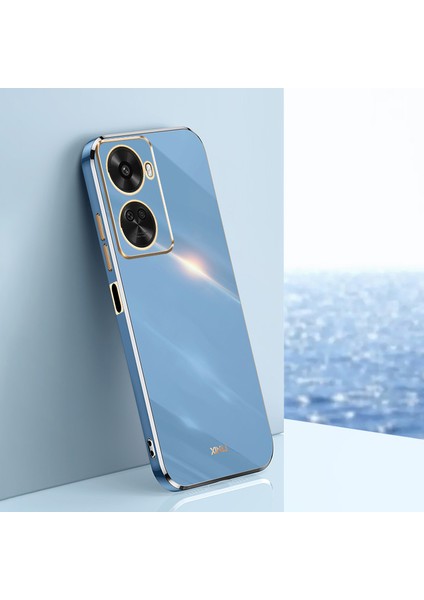 Xınlı Huawei Nova 11 Se/nova 12 Se 4g Telefon Kılıfı Yumuşak Tpu Koruma Darbeye Dayanıklı Kapak-Mavi (Yurt Dışından)