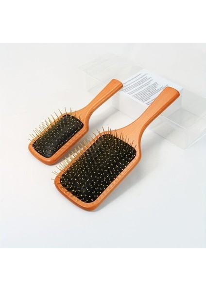 Çelik Iğne Uçlu Bambu Tarak 21CM 12'li Paket
