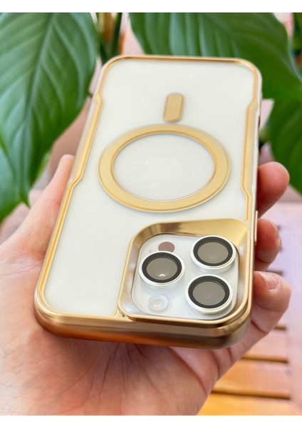 Apple iPhone 16 Pro Max Kılıf Prizma Kamera Çıkıntılı Magsafe Şarj Destekli Mat Renkli Şeffaf Kapak indirimleri