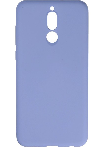 Huawei Mate 10 Lite Kılıf Nano Içi Kadife Silikon - Lila Drstr