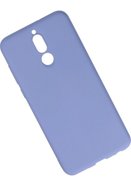 Huawei Mate 10 Lite Kılıf Nano Içi Kadife Silikon - Lila Drstr