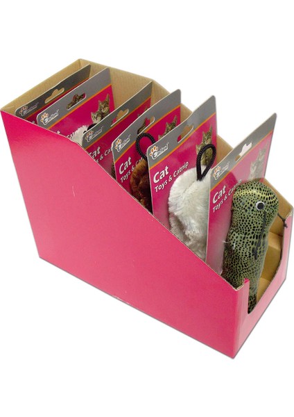 Kedı Otlu Kedı Oyuncağı 4*17 Cm 6 Lı