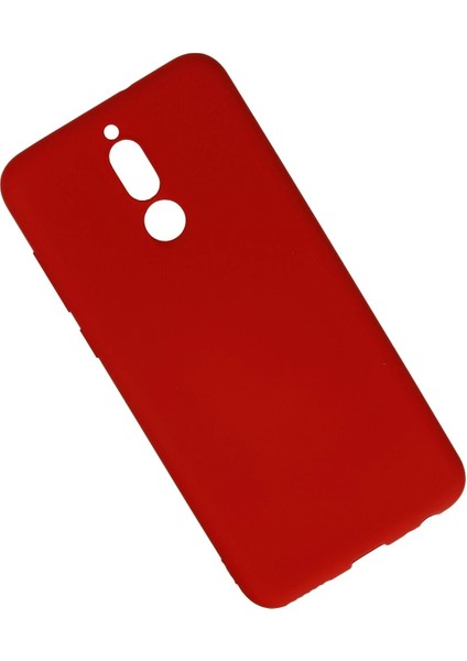 Huawei Mate 10 Lite Kılıf Nano Içi Kadife Silikon - Kırmızı Drstr