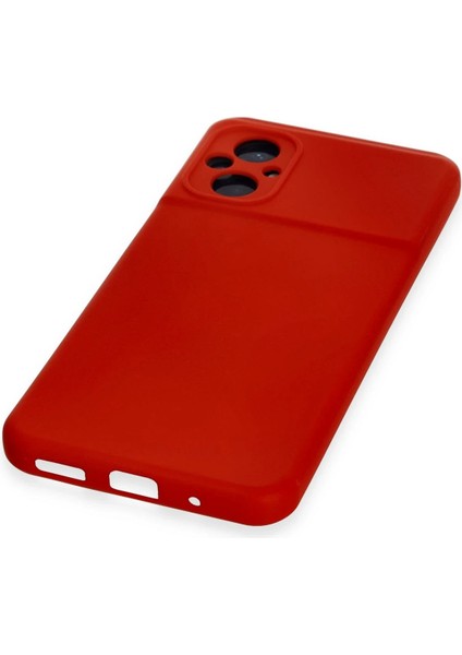 Xiaomi Poco M5 Kılıf Nano Içi Kadife Silikon - Kırmızı Drstr fırsatları