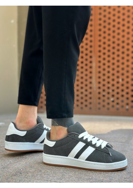 BA0235 Boa Iki Çizgili Füme Erkek Günlük Ayakkabı modelleri