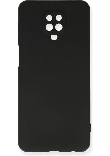 Xiaomi Redmi Note 9 Pro Kılıf Nano Içi Kadife Silikon - Siyah Drstr
