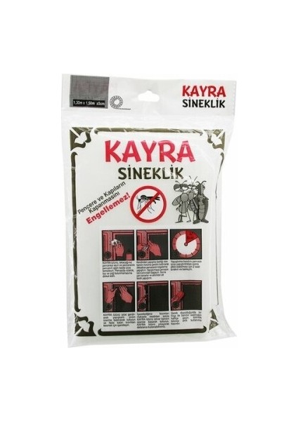 Yapışkanlı Çift Kanat Sineklik