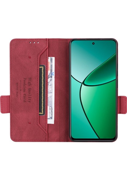 Realme 12 4g/12+5g Cüzdan Telefon Kılıfı Donanım Dekor Pu Deri Folio Kapaklı Kapak-Gül (Yurt Dışından) fiyatları