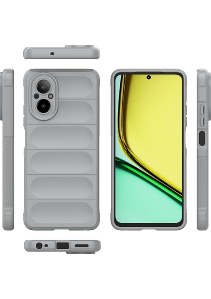 Realme C67 4g Tpu Telefon Kılıfı Hassas Kesikler Kamera Koruma Kapağı-Açık Gri (Yurt Dışından) fırsatları