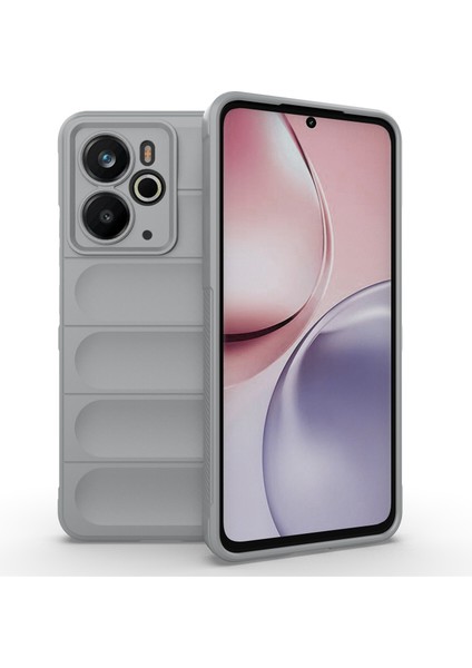 Realme 14 5g Kılıf Düşmeye Karşı Yumuşak Tpu Sağlam Telefon Arka Kapağı-Açık Gri (Yurt Dışından)