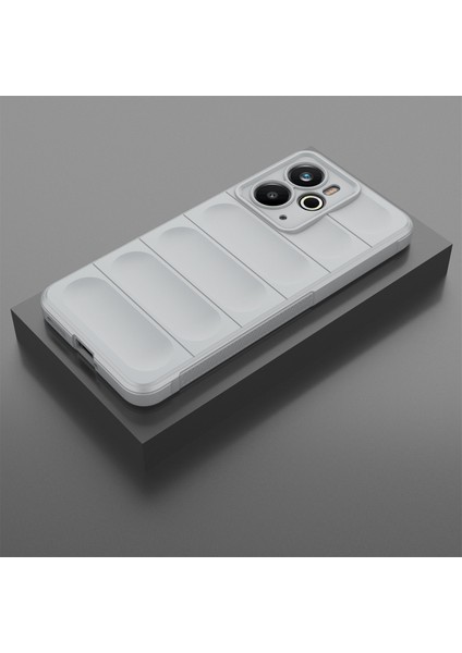 Realme 14 5g Kılıf Düşmeye Karşı Yumuşak Tpu Sağlam Telefon Arka Kapağı-Açık Gri (Yurt Dışından) modelleri