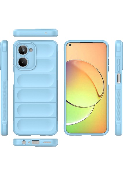 Realme 10 4g Yumuşak Tpu Cep Telefonu Kılıfı Kaymaz Çizilmeye Dayanıklı Sağlam Arka Koruyucu Telefon Kılıfı-Bebek Mavisi (Yurt Dışından) indirimleri
