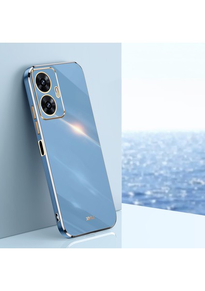 Xınlı Realme C55 4g Galvanik Tpu Telefon Kılıfı Çizilmez Telefon Kılıfı-Mavi (Yurt Dışından) indirimleri