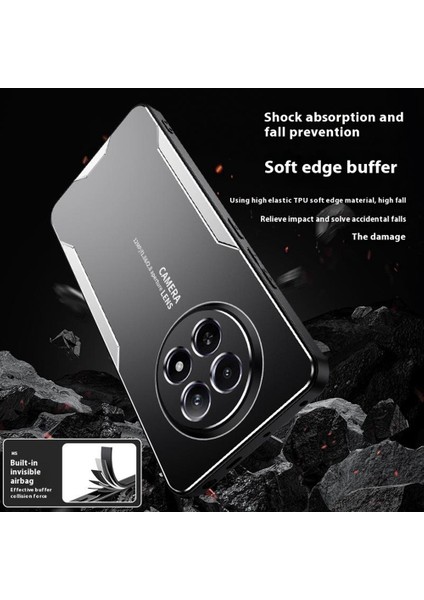 Realme 13 Pro Ultra 5g Telefon Kılıfı Alüminyum Alaşımlı Tpu Pc Arka Kapak-Gümüş (Yurt Dışından) fırsatları