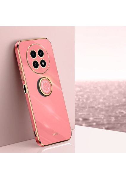 Xınlı Realme 12 5G/12X 5g Kılıf Düşmeye Lı Halka Destekli Tpu Galvanik Telefon Kılıfı-Kırmızı (Yurt Dışından) indirimleri