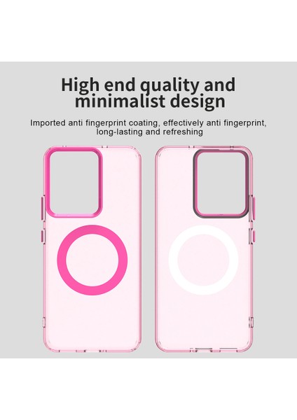 Realme 14 5g Kılıf Magsafe Anti Drop Hibrit Telefon Arka Kapağı ile Uyumlu-Kırmızı (Yurt Dışından) fiyatları