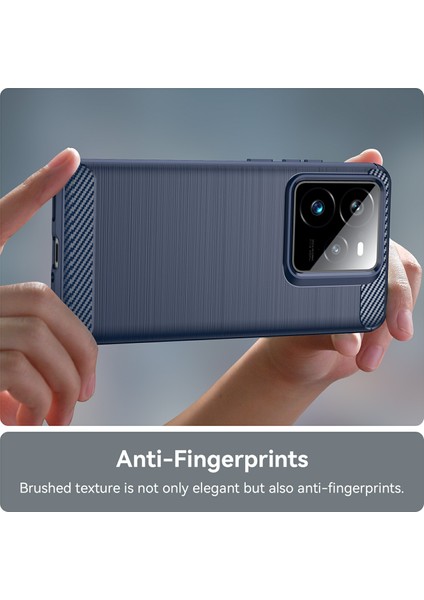 Realme Gt 7 Pro 5g Kılıf Koruyucu Telefon Kılıfı Karbon Fiber Doku Fırçalanmış-Mavi (Yurt Dışından) indirimleri