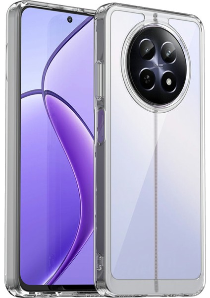 Realme 13 5g/12 5G/12X 5g/narzo N65 5g/narzo 70X 5G/C65 5g Kılıf Tpu+Akrilik Telefon Kılıfı-Şeffaf (Yurt Dışından)