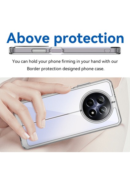 Realme 13 5g/12 5G/12X 5g/narzo N65 5g/narzo 70X 5G/C65 5g Kılıf Tpu+Akrilik Telefon Kılıfı-Şeffaf (Yurt Dışından) fırsatları