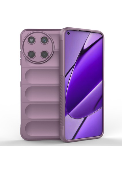 Realme 11 4g (159.9X73.3X7.95MM) Tpu Kılıf Düşme Korumalı Telefon Kılıfı-Açık Mor (Yurt Dışından)