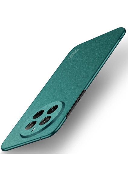 Mofı Shield Mat Serisi Realme 12 Pro 5g/12 Pro+5g Kılıf Pc Telefon Arka Kapak-Yeşil (Yurt Dışından)