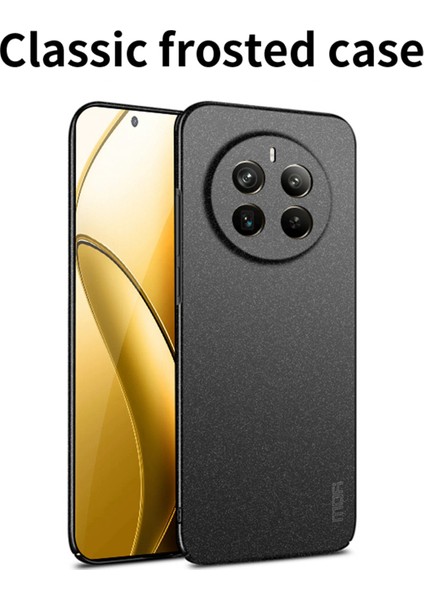 Mofı Shield Mat Serisi Realme 12 Pro 5g/12 Pro+5g Kılıf Pc Telefon Arka Kapak-Yeşil (Yurt Dışından)