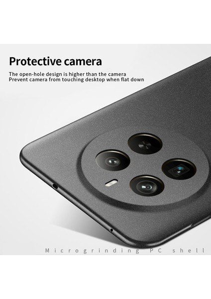 Mofı Shield Mat Serisi Realme 12 Pro 5g/12 Pro+5g Kılıf Pc Telefon Arka Kapak-Yeşil (Yurt Dışından)