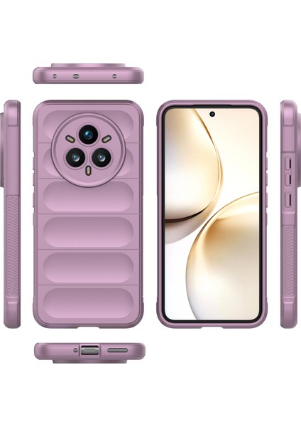 Realme 14 Pro+5g Kılıf Düşmeye Karşı Yumuşak Tpu Sağlam Telefon Arka Kapağı-Açık Mor (Yurt Dışından)