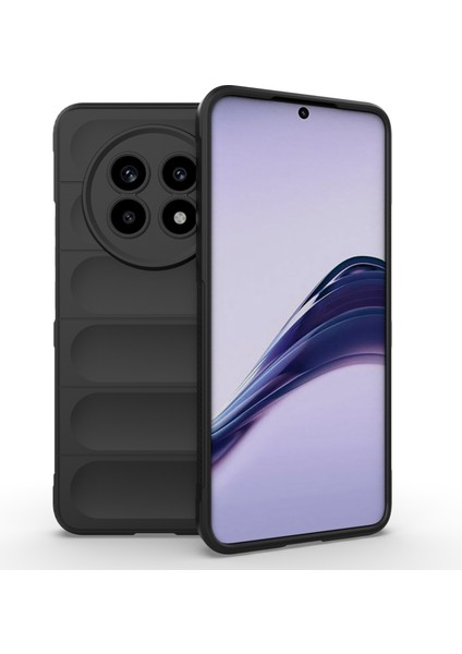 Realme 13 Pro 5g(Global)/13 Pro+5g(Global)Kılıf Düşmeye Karşı Yumuşak Tpu Sağlam Telefon Arka Kapağı-Siyah (Yurt Dışından)
