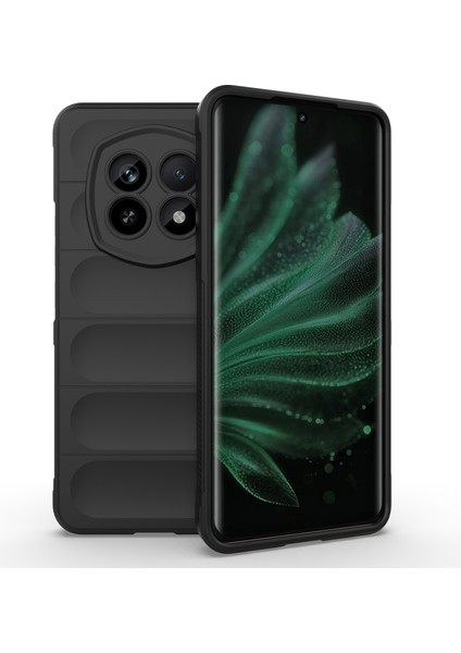 Realme P2 Pro 5g Kılıf Düşmeye Karşı Yumuşak Tpu Sağlam Telefon Arka Kapağı-Siyah (Yurt Dışından)