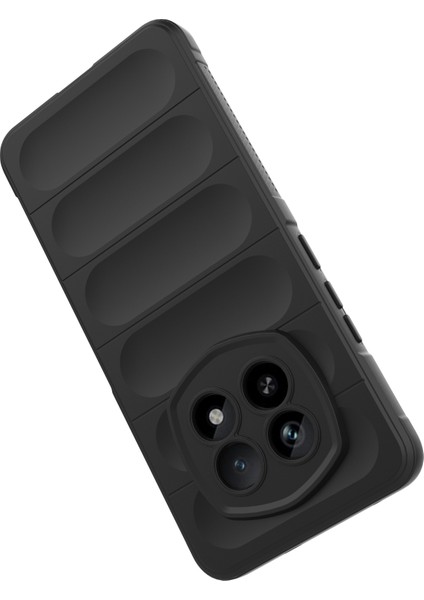 Realme P2 Pro 5g Kılıf Düşmeye Karşı Yumuşak Tpu Sağlam Telefon Arka Kapağı-Siyah (Yurt Dışından)