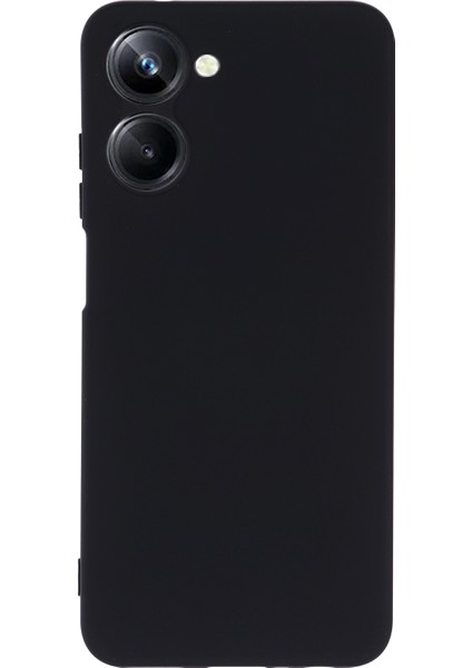 Realme 10 4g Hassas Kesik Telefon Kılıfı Sıvı Silikon Düşmeye Dayanıklı Arka Kapak Kayışlı-Siyah (Yurt Dışından) modelleri