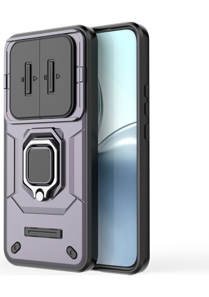 Realme 14 Pro+5g Kılıf Pc+Tpu Kickstand Telefon Koruyucu Lens Kapağı Ile-Mor (Yurt Dışından) fırsatları