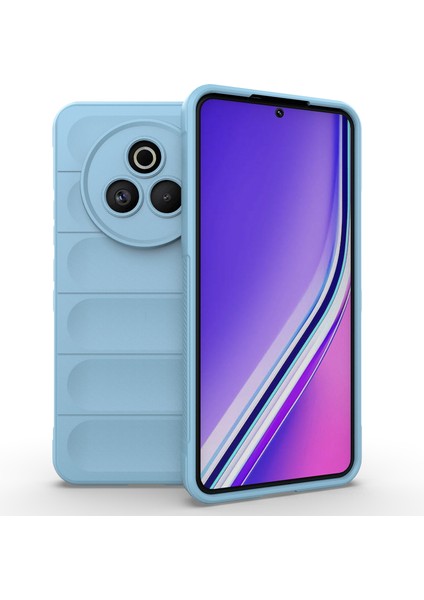 Realme P3 Pro 5g Kılıf Düşmeye Karşı Yumuşak Tpu Sağlam Telefon Arka Kapağı-Bebek Mavisi (Yurt Dışından)